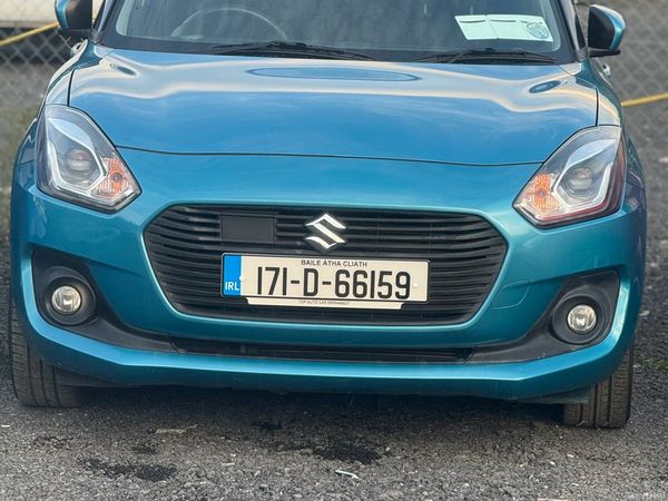 Suzuki Swift Hatchback, Petrol Hybrid, 2017, Blue