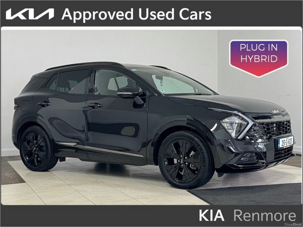 Kia Sportage MPV, Petrol Plug-in Hybrid, 2025, Black