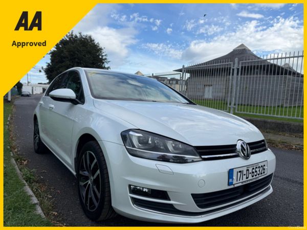 Volkswagen Golf Hatchback, Petrol, 2017, White