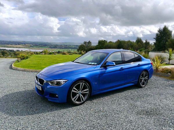 BMW 3-Series Saloon, Petrol Plug-in Hybrid, 2017, Blue