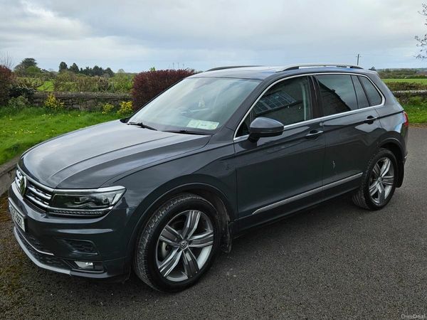 Volkswagen Tiguan SUV, Diesel, 2017, Grey