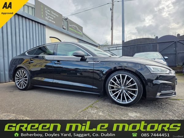 Audi A5 Hatchback, Diesel, 2019, Black
