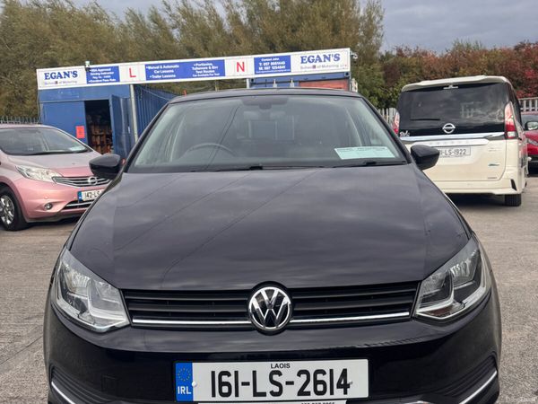 Volkswagen Polo Hatchback, Petrol, 2016, Black