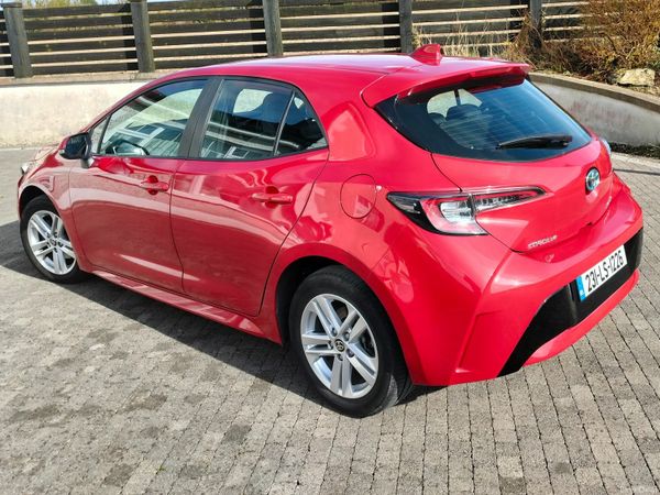 Toyota Corolla Hatchback, Petrol Hybrid, 2023, Red