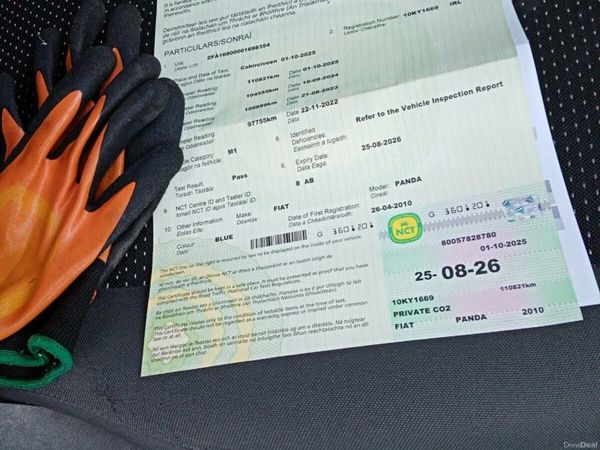 Fiat Panda Hatchback, Petrol, 2010, Blue