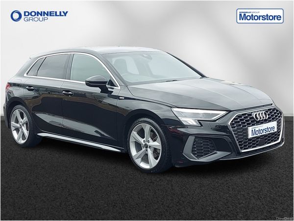 Audi A3 Hatchback, Petrol, 2022, Black