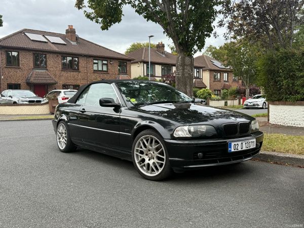 BMW 3-Series Convertible, Petrol, 2002, Black