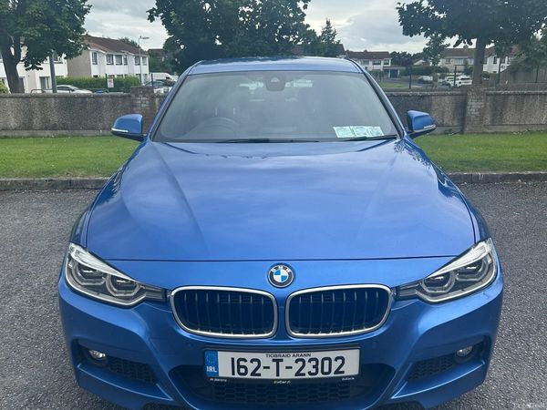 BMW 3-Series Saloon, Petrol Plug-in Hybrid, 2016, Blue