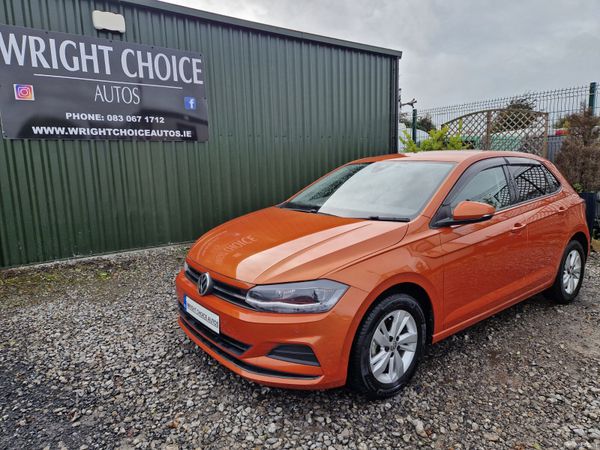 Volkswagen Polo Hatchback, Petrol, 2020, Orange