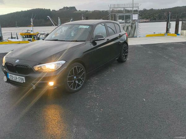 BMW 1-Series Hatchback, Diesel, 2017, Black
