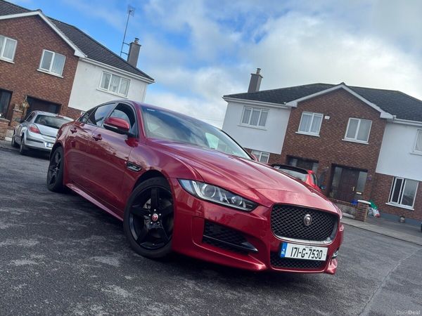 Jaguar XE Saloon, Diesel, 2017, Red