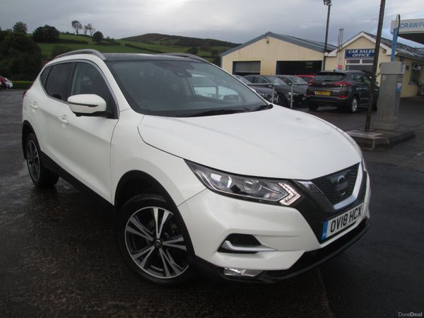 Nissan Qashqai SUV, Diesel, 2018, White