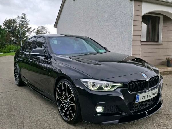 BMW 3-Series Saloon, Diesel, 2017, Black