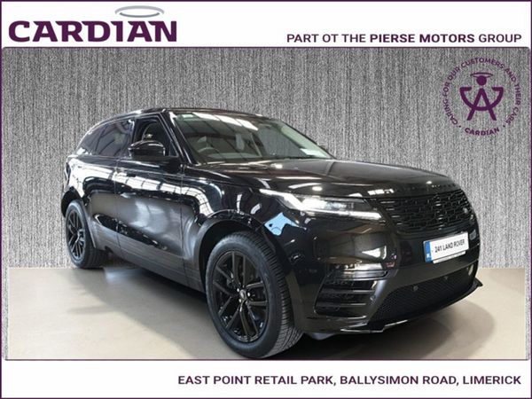 Land Rover Range Rover Velar SUV, Petrol Hybrid, 2024, Black