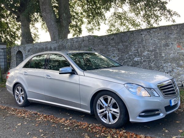 Mercedes-Benz E-Class Saloon, Diesel Hybrid, 2013, Silver