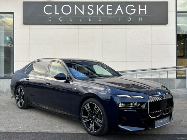 BMW 7-Series Saloon, Petrol Plug-in Hybrid, 2024, Blue