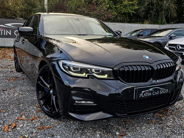 BMW 3-Series Saloon, Petrol, 2019, Black