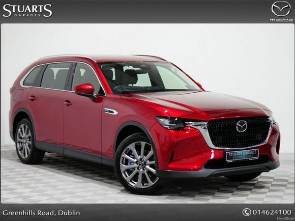 Mazda CX-80 SUV, Petrol Plug-in Hybrid, 2026, Grey