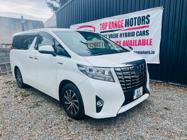 Toyota Alphard MPV, Petrol Hybrid, 2016, White