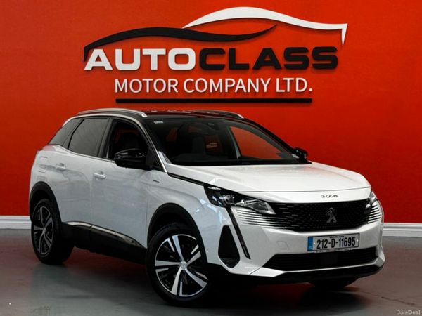 Peugeot 3008 MPV, Petrol Plug-in Hybrid, 2021, White