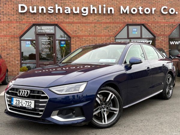 Audi A4 Saloon, Diesel, 2023, Blue
