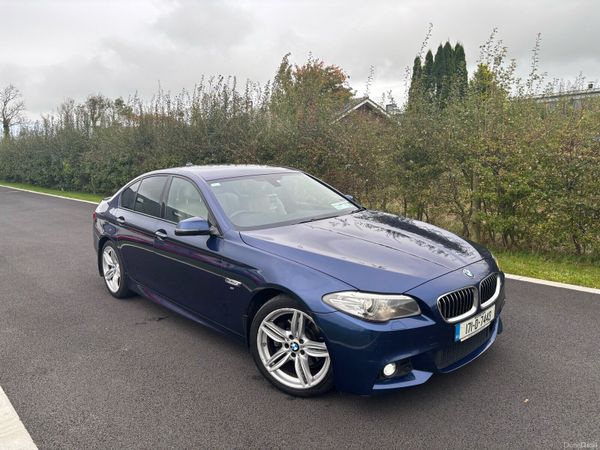BMW 5-Series Saloon, Diesel, 2017, Blue