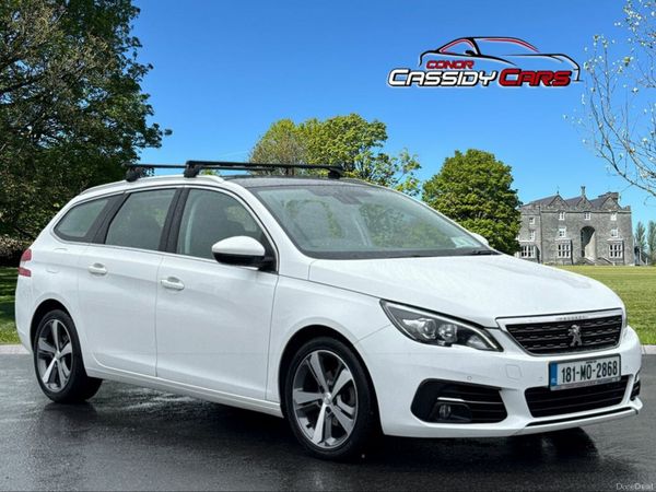 Peugeot 308 Estate, Diesel, 2018, White