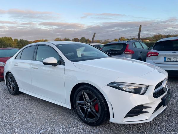 Mercedes-Benz A-Class Saloon, Petrol, 2019, White