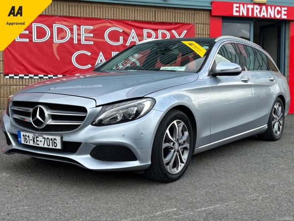 Mercedes-Benz C-Class Estate, Petrol Plug-in Hybrid, 2016, Silver