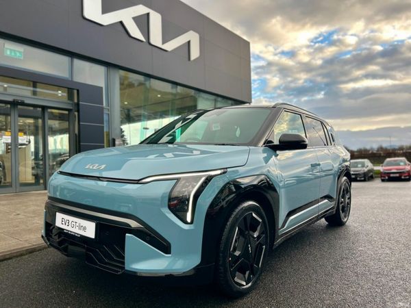 Kia EV3 SUV, Electric, 2026, Blue