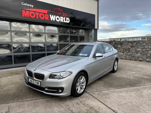 BMW 5-Series Saloon, Diesel, 2016, Silver