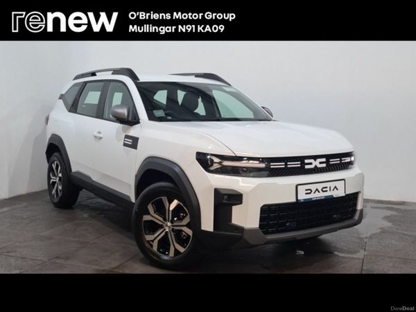 Dacia Bigster SUV, Petrol Hybrid, 2026, White