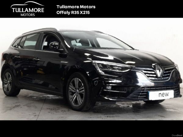 Renault Megane Estate, Petrol Plug-in Hybrid, 2021, Black