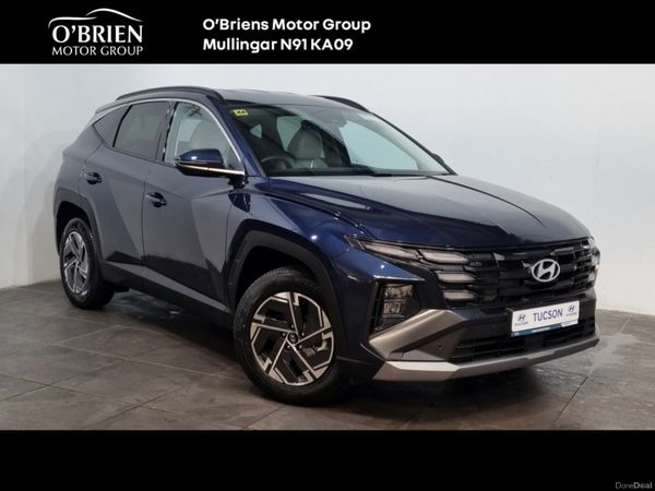 Hyundai Tucson SUV, Petrol Hybrid, 2025, Blue