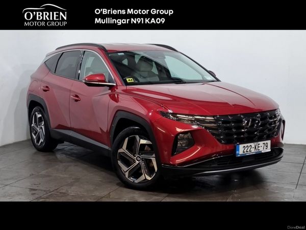 Hyundai Tucson SUV, Petrol Plug-in Hybrid, 2022, Red