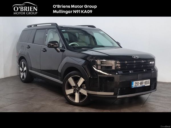 Hyundai Santa Fe SUV, Petrol Plug-in Hybrid, 2025, Black