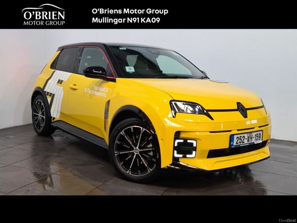 Renault 5 Hatchback, Electric, 2025, Yellow