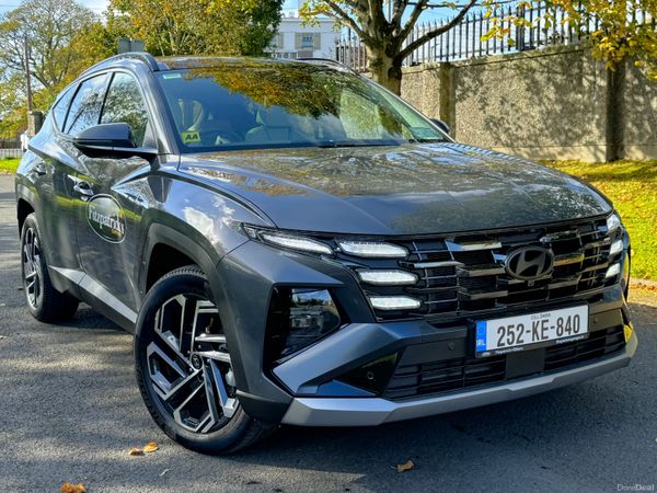 Hyundai Tucson SUV, Petrol Plug-in Hybrid, 2025, Grey