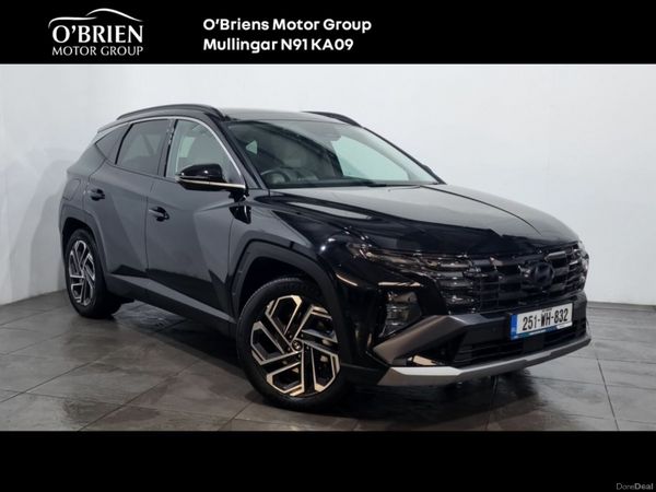 Hyundai Tucson SUV, Petrol Plug-in Hybrid, 2025, Black
