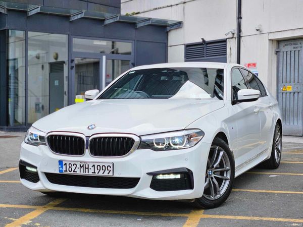 BMW 5-Series Saloon, Diesel, 2018, White