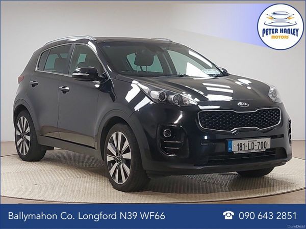 Kia Sportage SUV, Diesel, 2018, Black