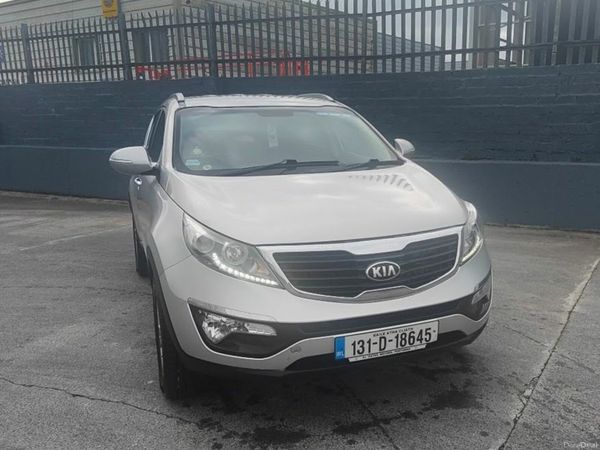 Kia Sportage SUV, Diesel, 2013, Silver
