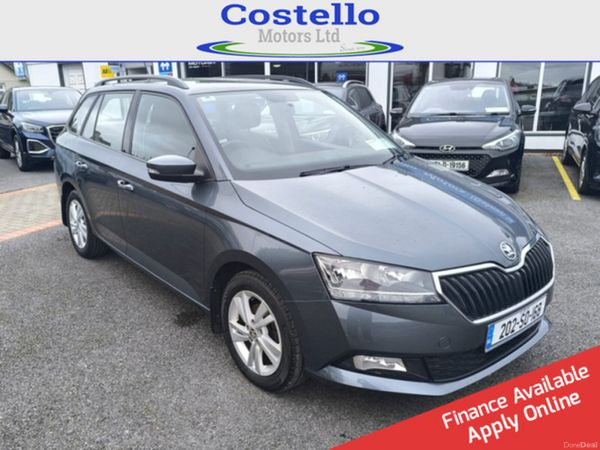 Skoda Fabia Estate, Petrol, 2020, Grey