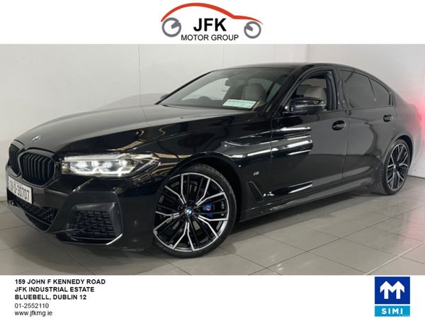 BMW 5-Series Saloon, Diesel, 2021, Black