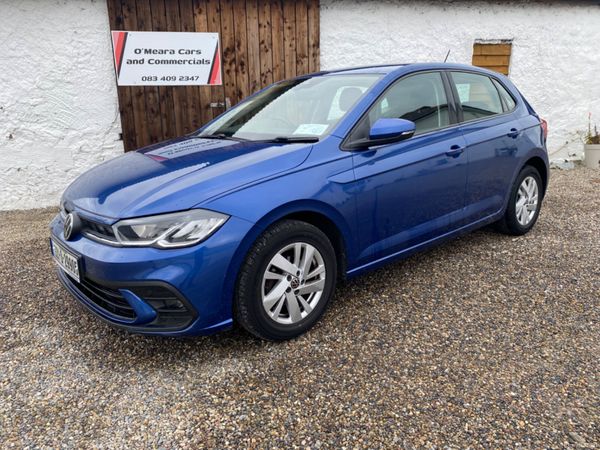 Volkswagen Polo Hatchback, Petrol, 2022, Blue