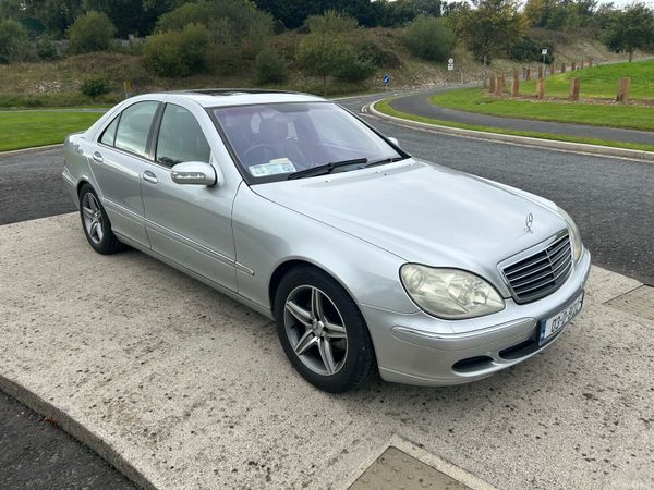 Mercedes-Benz S-Class Saloon, Petrol, 2003, Silver