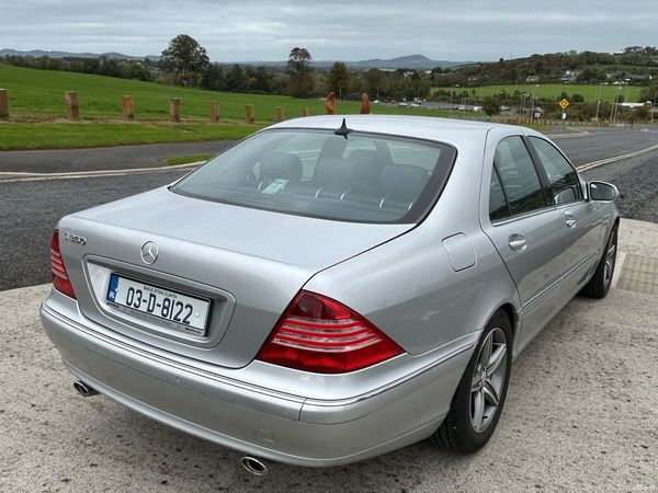 Mercedes-Benz S-Class Saloon, Petrol, 2003, Silver