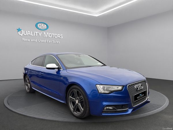 Audi S5 Saloon, Petrol, 2016, Blue