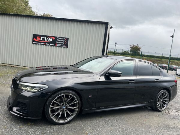 BMW 5-Series Saloon, Diesel, 2022, Black