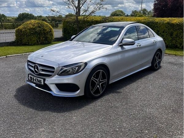 Mercedes-Benz C-Class Saloon, Diesel, 2019, Silver